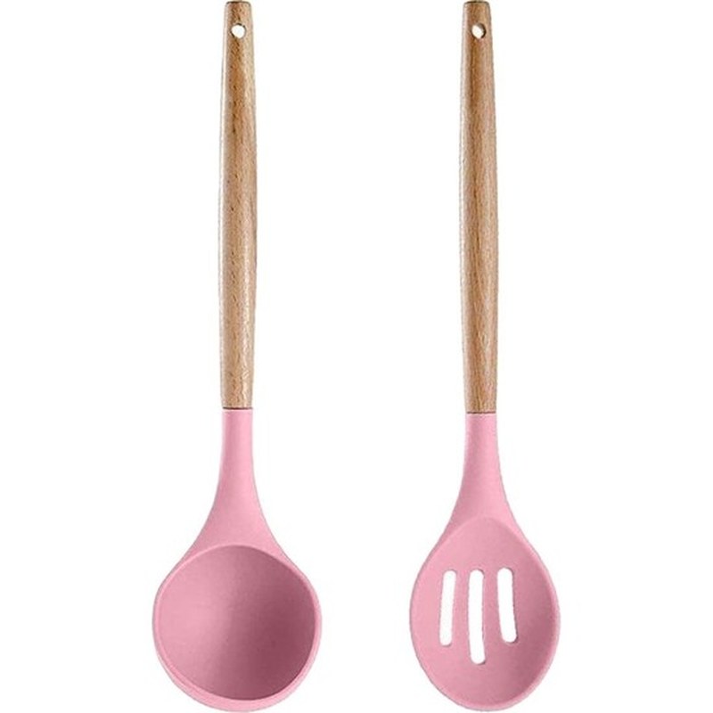 Bambu Mutfak Gereç Seti 6lı Sepetli 3