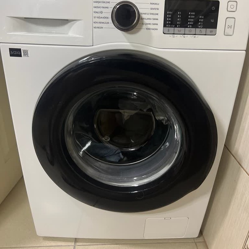 Samsung A++ 12 kg Çamaşır Makinesi Beyaz 3